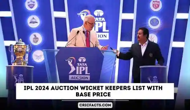 IPL 2024 Auction Wicket keepers List With Base Price