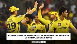 Etihad Soars as New Sponsor for Defending IPL Champions Chennai Super Kings