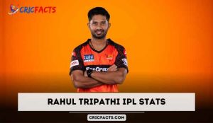 Rahul Tripathi IPL Stats 2024, Price, Runs, Age, Century, Debut, Team