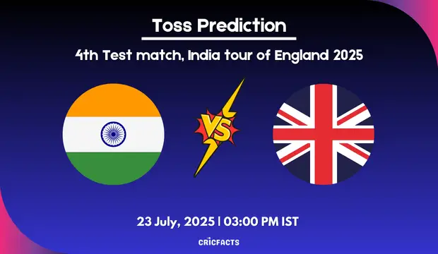 ENG vs IND Toss Prediction